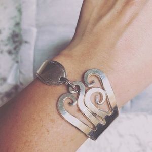 ❌SOLD❌Silver Cuff Bracelet | Fashioned Silverware